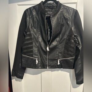 Coalition LA Black Jacket size XL waist length